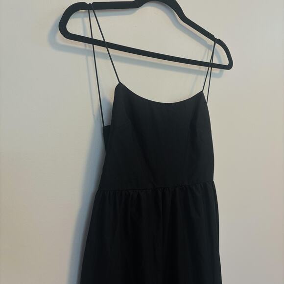 Commense Dress Womens Extra Small Black Maxi Tiered Spaghetti Open Back NEW - Picture 5 of 12